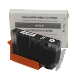 Картридж CG-CB322HE (178XL) фото черный для HP Photosmart 7510, C5383, D5463, C5383, C310b (CN503c), C6383, D5460, C410c, C6380, B8553, D7560, C309g