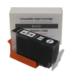 Картридж CG-CN684HE (178XL) черный для HP 3070a, 5510, B110, 7510, B110b, 6510, B010b, B210b, 5515, B109, B109c, B209a, совместимый, Black