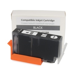 Картридж Black для HP Deskjet Ink Advantage 3525, 6525, 4625, 5525, 4615 (PL-CZ109AE 655), совместимый