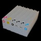 Перезаправляемые картриджи (ПЗК/ДЗК) для Epson SureColor SC-F2000, SC-F2100 (T7251-T7254, T725A) (5-цветные модели), с чипами, комплект 5 цветов 6 картриджей