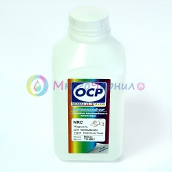 Чистящая (промывочная) жидкость для струйных принтеров OCP NRC с дополнительными компонентами (Nozzle Rocket Сolourless), 500 гр.