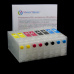 Перезаправляемые картриджи (ПЗК / ДЗК) для Epson ColorWorks TM-C3500, без чипов, 4 шт-