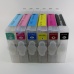 Перезаправляемые картриджи (ПЗК/ДЗК) для Epson SureLab SL-D700 (совм. T7821-T7826), с чипами, прозрачные, комплект 6 цветов