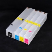 Перезаправляемые картриджи (ПЗК) для HP OfficeJet Enterprise Color X555dn, X585f, X585dn, X555xh, Flow X585z (под оригиналы 980), комплект 4 цвета, с чипами