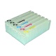 Перезаправляемые картриджи (ПЗК/ДЗК) для Epson SureColor SC-F2000, SC-F2100 (5-цветные модели), с чипами, комплект 5 цветов 6 картриджей