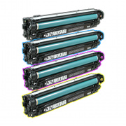 Картриджи для HP Color LaserJet M775 (Enterprise 700 color), M775dn, M775f, M775z, M775zplus (совместимость по CE340A, CE341A, CE342A, CE343A / 651A), комплект 4 цвета - Black, Cyan, Yellow, Magenta, совместимые, лазерные
