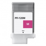 Картридж для Canon imagePROGRAF TM-200, TM-205, TM-300, TM-305 (PFI-120M), совместимый, пурпурный Magenta, 130 мл