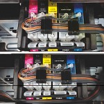 Прокладка шлейфа при установке СНПЧ на Canon ip7240, mg5440, mg5540, mg6440, mx924, ix6840