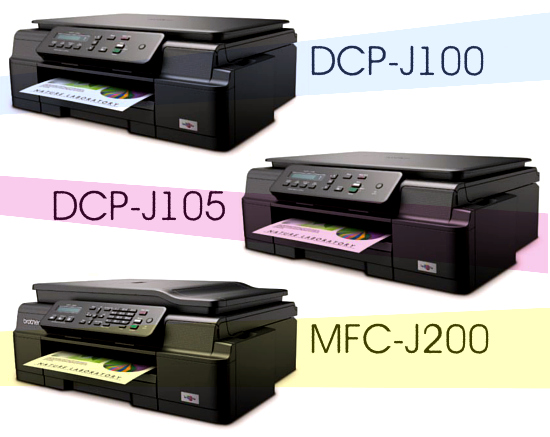 МФУ Brother DCP-J100, DCP-J105, MGC-J200 серии InkBenefit