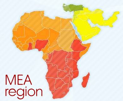 Регион MEA - Ближний Восток и Африка