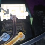 Подпиливание крышки картриджей в Canon MP250 под соединение шлейфа СНПЧ Подпиливание крышки картриджей в Canon MP250 под соединение шлейфа СНПЧ