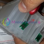 Смена контактов на картридже СНПЧ или ПЗК Epson Смена контактов на картридже СНПЧ или ПЗК Epson
