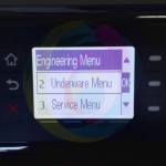 Инженерное меню в принтере HP x451dw Инженерное меню в принтере HP x451dw