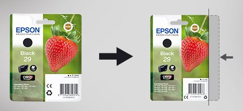Уменьшенная заводская упаковка для Epson