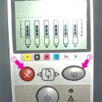 Панель управления HP DesignJet 130