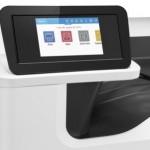 Сенсорная панель управления HP PageWide 750dw