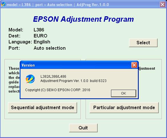 epson l210 adjustment program password