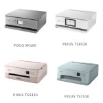 Canon PIXUS TS5430, TS7530, TS8530 и XK100