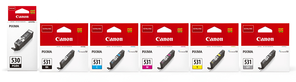 Фотопринтер Canon Pixma T8750 и TS8751 - картриджи PGI-530 и CLI-531