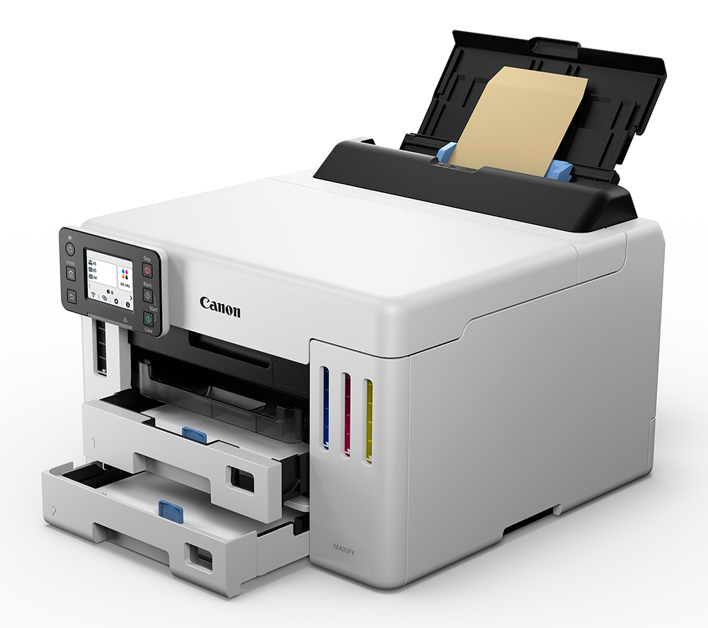 Офисный принтер Maxify GX5550 с тремя податчиками бумаги