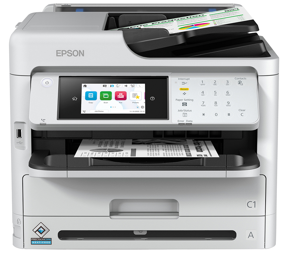 Epson анонсирует новые монохромные чернильные принтеры WORKFORCE PRO WF-M5899DWF для офиса