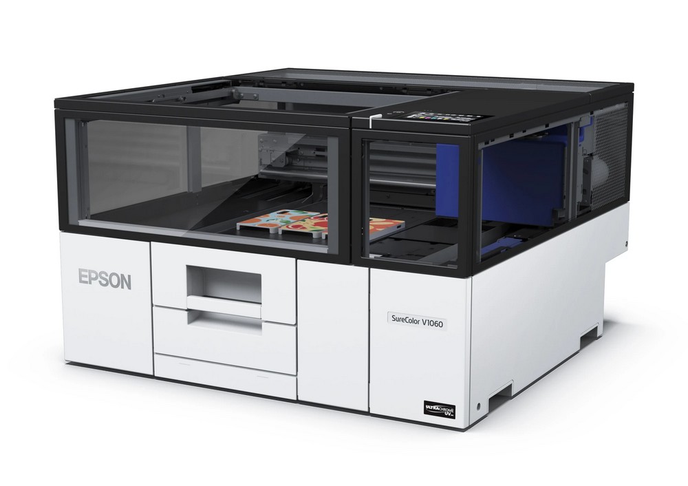 Настольный ультрафиолетовый товарный принтер Epson SureColor V1060