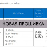Новая прошивка 2349A/2402A/2403AR для HP OfficeJet Pro 8210, 8710, 7740, 7720, 8740, 8720, 8730, 7730, 8725, 8218, 8715 блокирует работу неоригинальных чипов 953, картриджей, ПЗК и СНПЧ