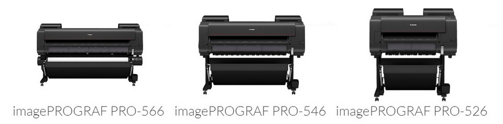 Новая серия 12-цветных принтеров Canon imagePROGRAF PRO-526/546/566: Повышение качества и долговечности художественной печати