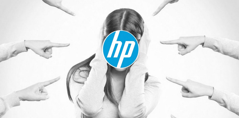 Массовая критика со стороны пользователей компании HP