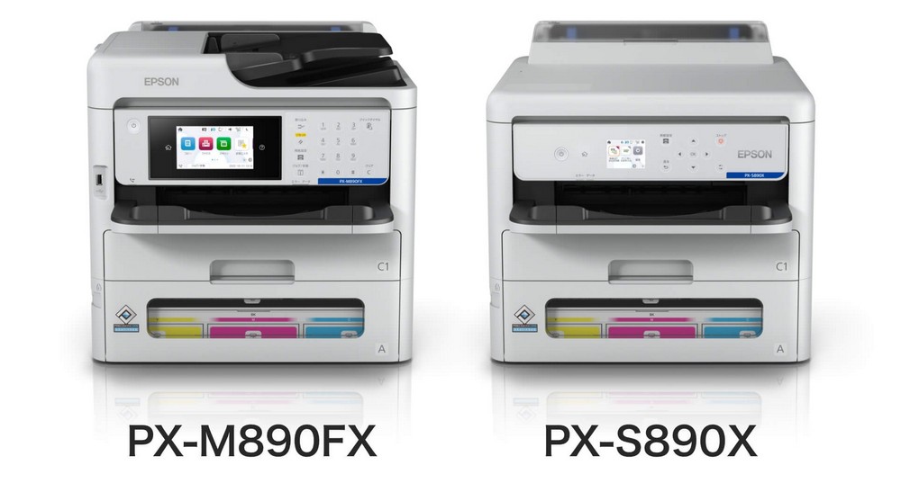 Epson выпускает цветные струйные принтеры A4: PX-M890FX и PX-S890X