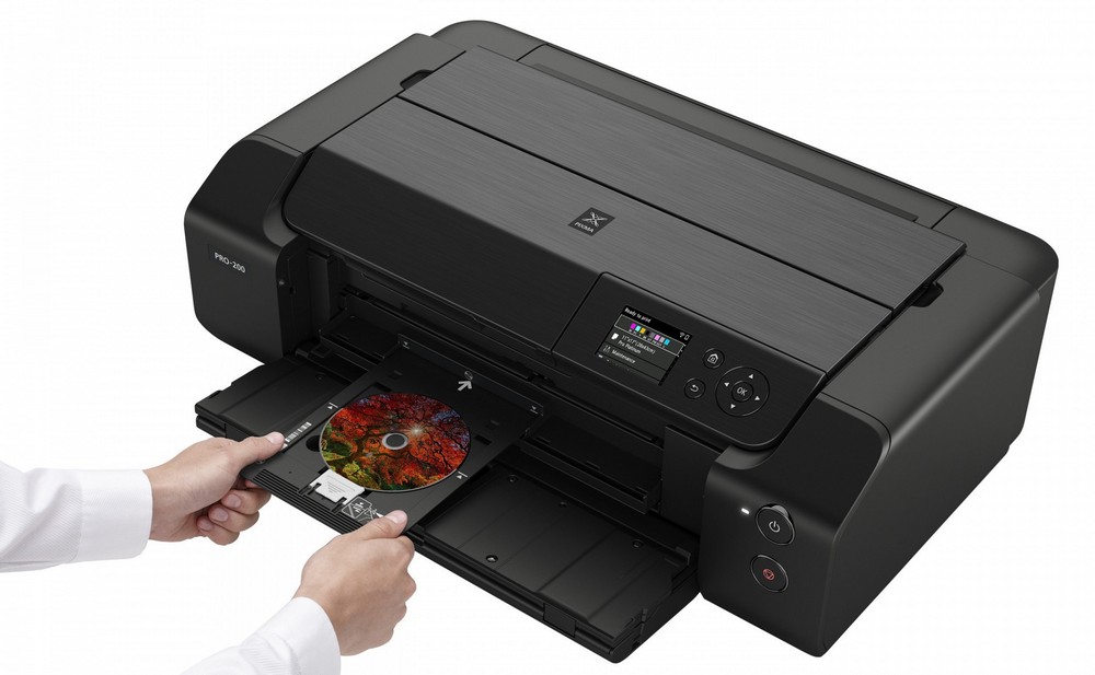 Поддержка широкого ассортимента носителей PIXMA PRO-200S