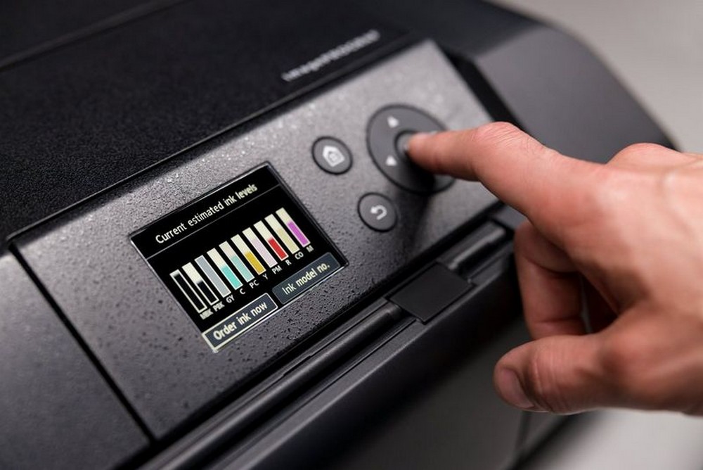 Canon ImagePROGRAF PRO-310: Панель управления