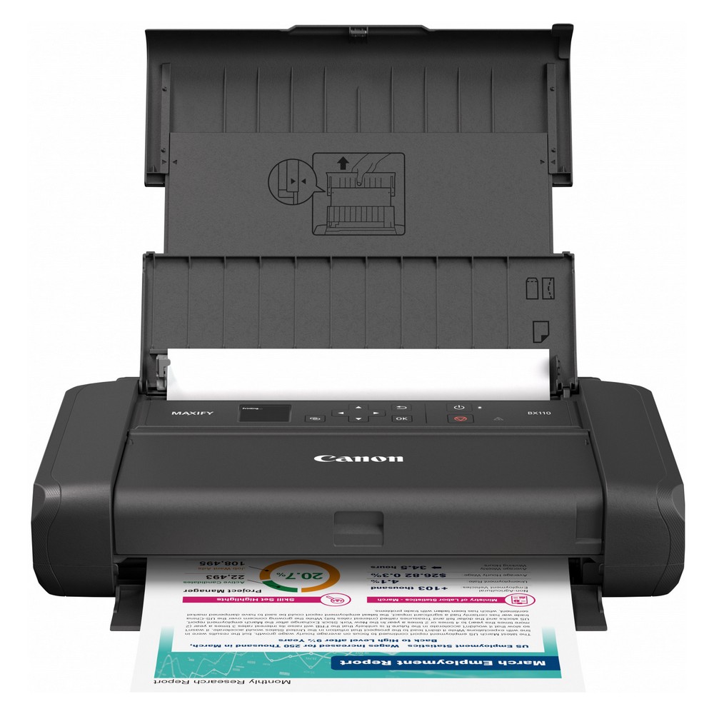 Из Pixma в Maxify — Canon представила мобильный бизнес-принтер с фотопечатью Maxify BX110