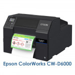 Обновление линейки принтеров Epson ColorWorks CW-D6000 с водными чернилами для печати этикеток Обновление линейки принтеров Epson ColorWorks CW-D6000 с водными чернилами для печати этикеток