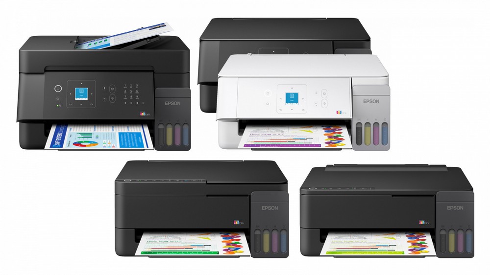Новые Epson EcoTank ET-4900, ET-2920, ET-2910 и ET-1910: обновление младшей линейки без АПД, но с AirPrint, Mopria и сменным памперсом
