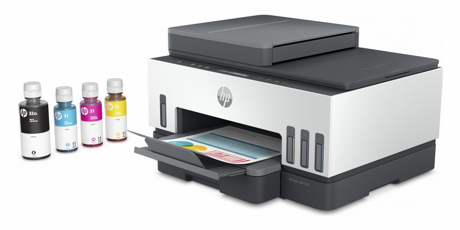 HP Smart Tank 7305 - расходные материалы