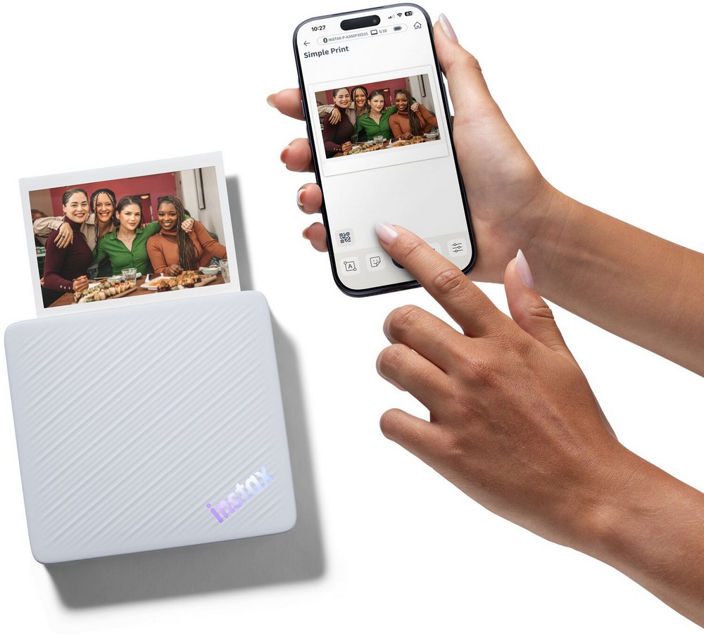 Fujifilm Instax Link WIDE 2 – фотопринтер для смартфонов с плёнкой Instax Wide и USB-C